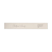 blush peach | Script Welcome Wedding Address (Individueel)