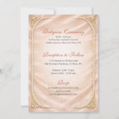 Blush & Pearl Royal Tiara quinceanera Kaart (Achterkant)