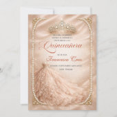 Blush & Pearl Royal Tiara Spanish quinceanera   Kaart (Voorkant)