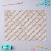 Blush Pearl Shell Gold Glitter Mermaid   Tissuepapier (Craft)