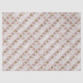 Blush Pearl Shell Gold Glitter Mermaid   Tissuepapier (Voorkant)