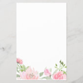 Blush Peonies Mummy of papa Game Flyer (Achterkant)