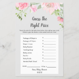 Blush Peonies op grijs gokken op de juiste prijs Flyer