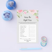 Blush Peonies op grijs gokken op de juiste prijs Flyer (Enkel)