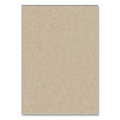 Blush Peony Floral Wedding Guest Name Place Cards Kaart (Achterkant)