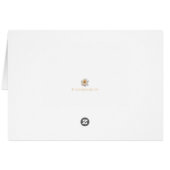 Blush Peony-Kaart (Achterkant Horizontaal)