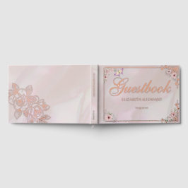  Blush Peony Wedding Folie Guestbook Gastenboek