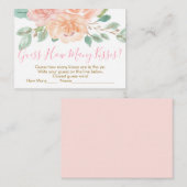 Blush & perforatie raad eens hoeveel schoeisel er  informatiekaartje (Voorkant / Achterkant)