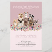 Blush Pet Sitter Groomer Dogs (Achterkant)