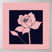 Blush petal beauty poster (Voorkant)