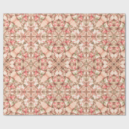 Blush Petal Lattice Cadeaupapier