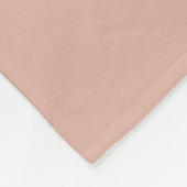 Blush Photo-Afstuderen Fleece Deken (Hoek)