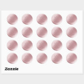 Blush Pink 2 Letter Monogram Wax Seal Stickers (Vel)