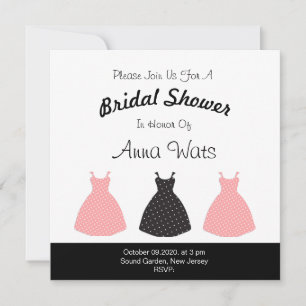 Blush Pink and Black Gown Kettingen Pattern