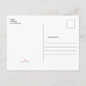 Blush Pink and Black Polka Dot Vrijgezellenfeest Uitnodiging Briefkaart (Achterkant)