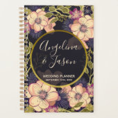 Blush Pink and Black Wedding Planner (Voorkant)