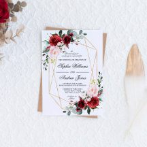 Blush Pink and Burgundy Roos Weddenschap