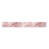 Blush Pink Animal Fur Satijnen Lint (Voorkant)