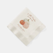 Blush Pink Baby shower Napkins Servet (Hoek)