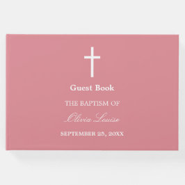 Blush Pink Baptism Gastenboek