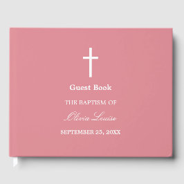Blush Pink Baptism Gastenboek