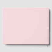 Blush Pink Bat Mitzvah gastenboek (Achterkant)