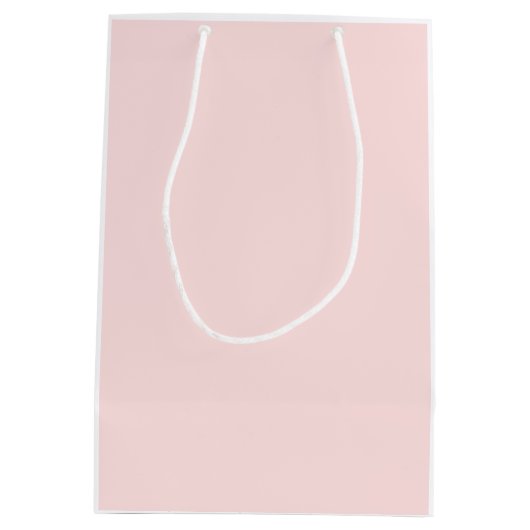 Blush Pink Black Gold Wimpers Glam Medium Cadeauzakje (Achterkant)