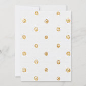 Blush Pink Bloemen Baby's eerste verjaardag Kaart (Achterkant)