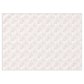 Blush pink Bloemen Pastel Elegant Tafelkleed (Voorkant (Horizontaal))