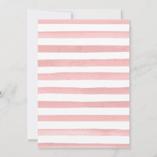 Blush Pink Bloemen Pompoen Fall Wedding Bedankkaart (Achterkant)