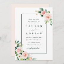 Blush Pink Bloom Wedding