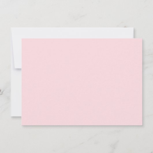 Blush Pink Boho Peonies Calendar & Photo Wedding Save The Date (Achterkant)