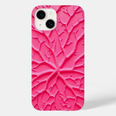Blush Pink Branch Texture iPhone Case for Women (Achterkant)