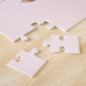 Blush Pink Brown Floral Dream Catcher Legpuzzel (Zijkant)