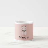 Blush Pink Cats Espresso Kop (Voorkant)
