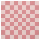 Blush Pink Checkered Fabric Pattern Stof (Swatch)