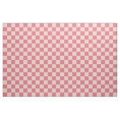 Blush Pink Checkered Fabric Pattern Stof (Fat Quarter)