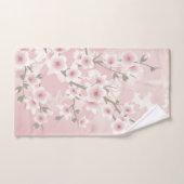 Blush PInk Cherry Blossom Bad Handdoek (Handdoek)