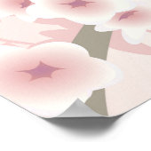  Blush PInk Cherry Blossom Poster (Hoek)