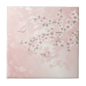 Blush PInk Cherry Blossom Tegeltje (Voorkant)