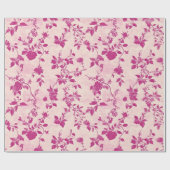 Blush Pink Chinoiserie Decoupage Cadeaupapier (Vlak)