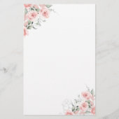 Blush Pink Chinoiserie Ginger Jar Shower Baby Face (Achterkant)