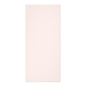 Blush Pink Classic Generic Plain Gift Certificate Reclamekaart (Achterkant)
