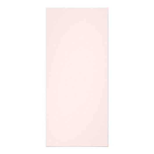 Blush Pink Classic Generic Plain Gift Certificate Reclamekaart (Achterkant)