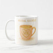 Blush pink coffee cup koffiemok (Links)