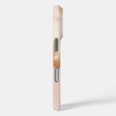 Blush Pink Cowgirl Koeienhuid monogram Case-Mate iPhone Case (Achterkant / Rechts)