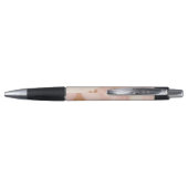 Blush Pink Cream Wit Goud Koeienhuid Pen (Achterkant)