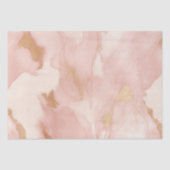 Blush Pink Cream Wit Goud Koeienhuid Tissuepapier (Voorkant)