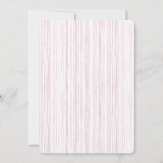 Blush Pink Curtain Kaart (Achterkant)