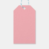 Blush Pink Dank u bruiloft Cadeaulabel (Achterkant)